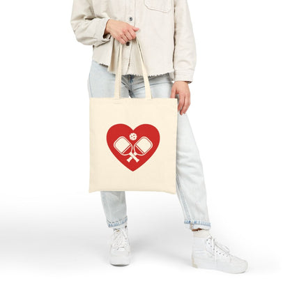 HEART PICKLEBALL 4 - Pickleball (Tote Bag)