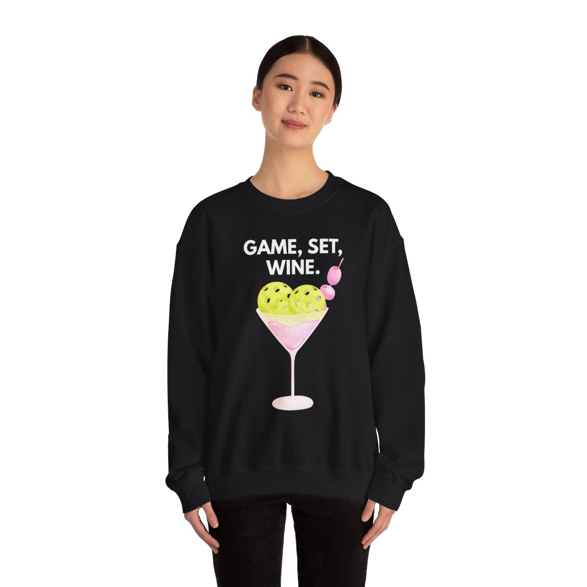 GAME SET WINE - Pickleball (Sweatshirt)