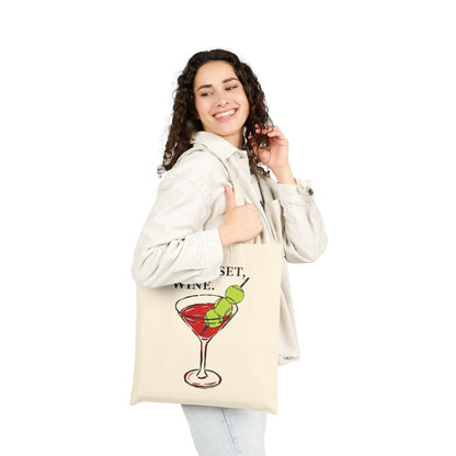 GAME, SET, WINE - Tennis (Tote Bag)