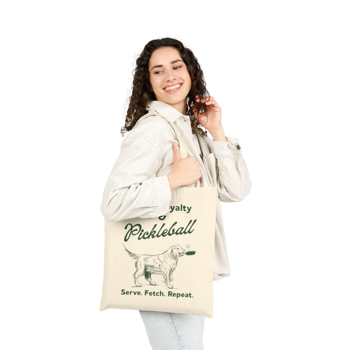 PADDLE & PAWS - Pickleball (Tote Bag)
