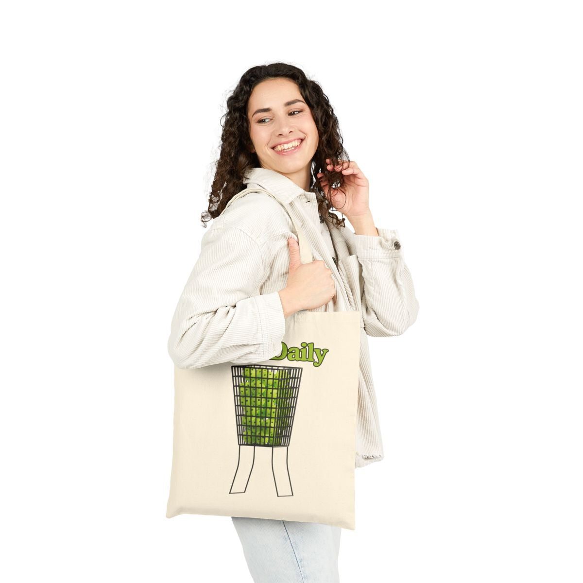 DINK DAILY - Pickleball (Tote Bag)