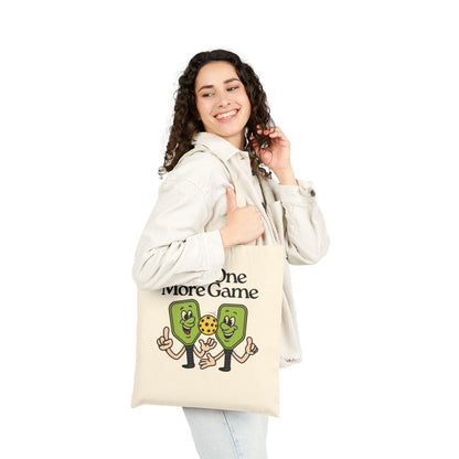 JUST ONE MORE GAME - Pickleball (Tote Bag)