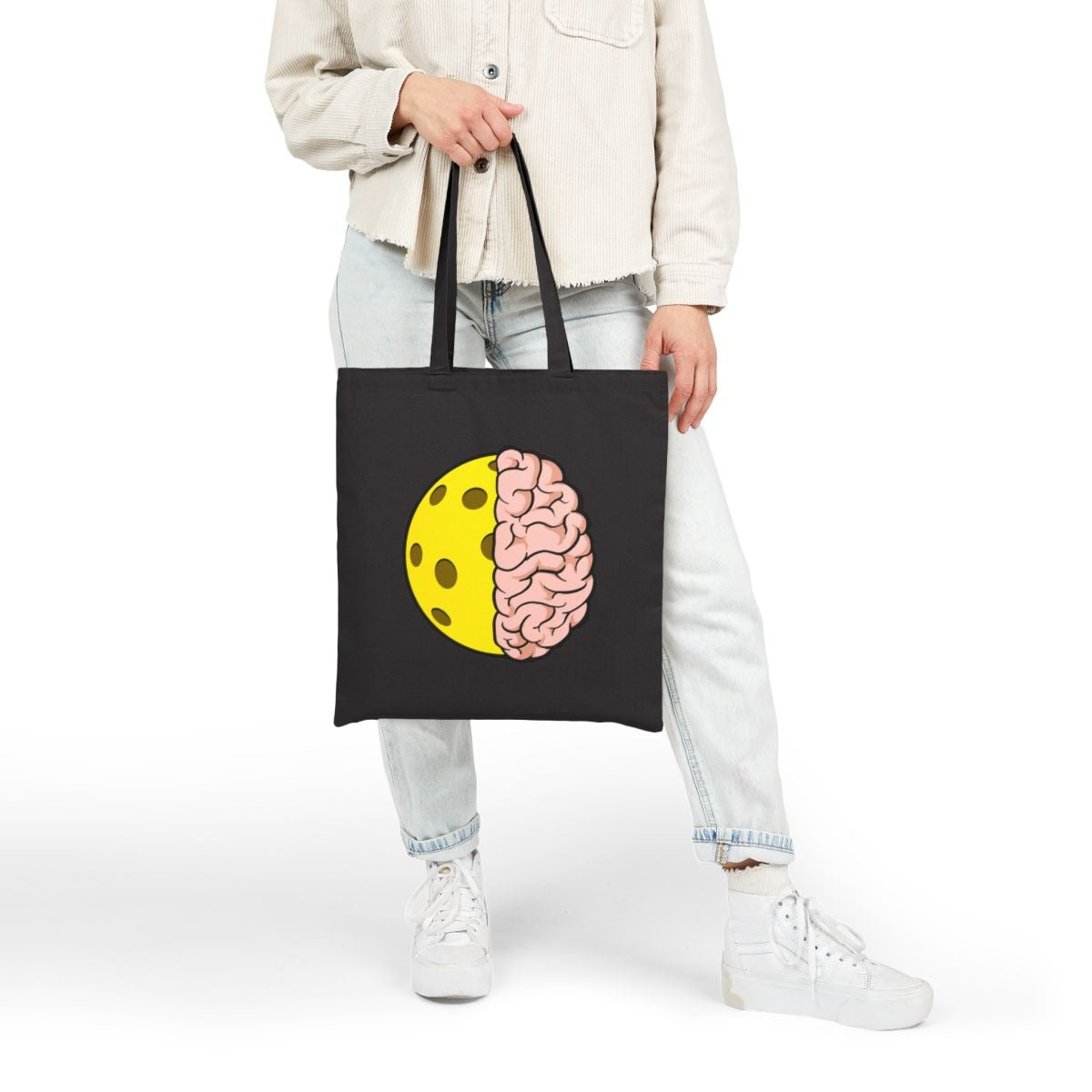 PICKLEBALL BRAIN - Pickleball (Tote Bag)