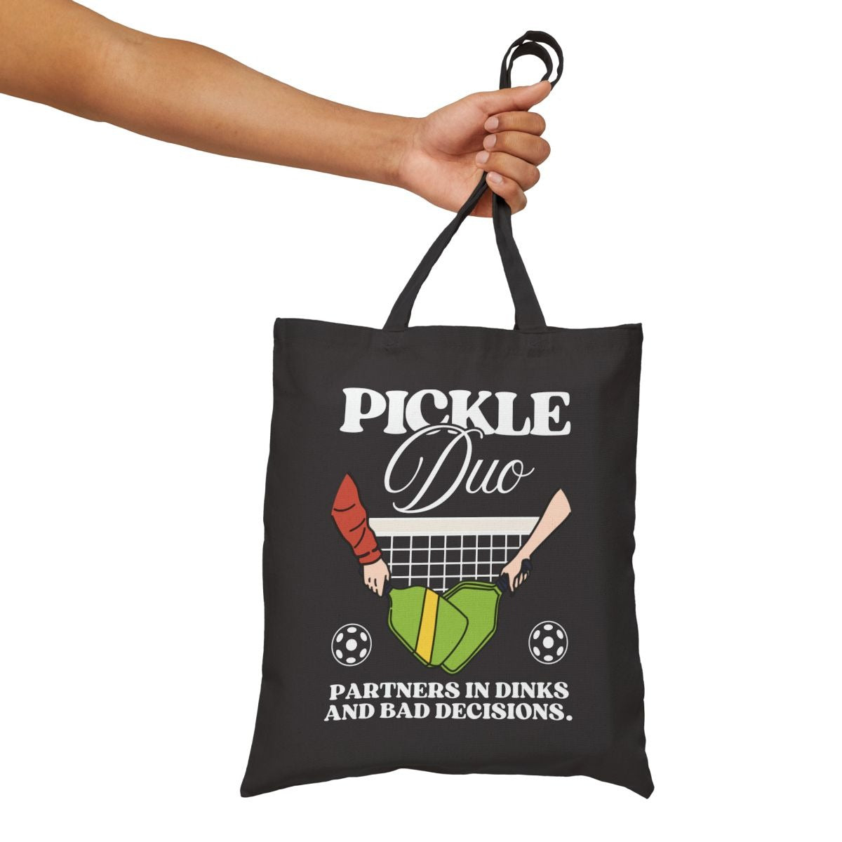 PICKLE DUO - Pickleball (Tote Bag)