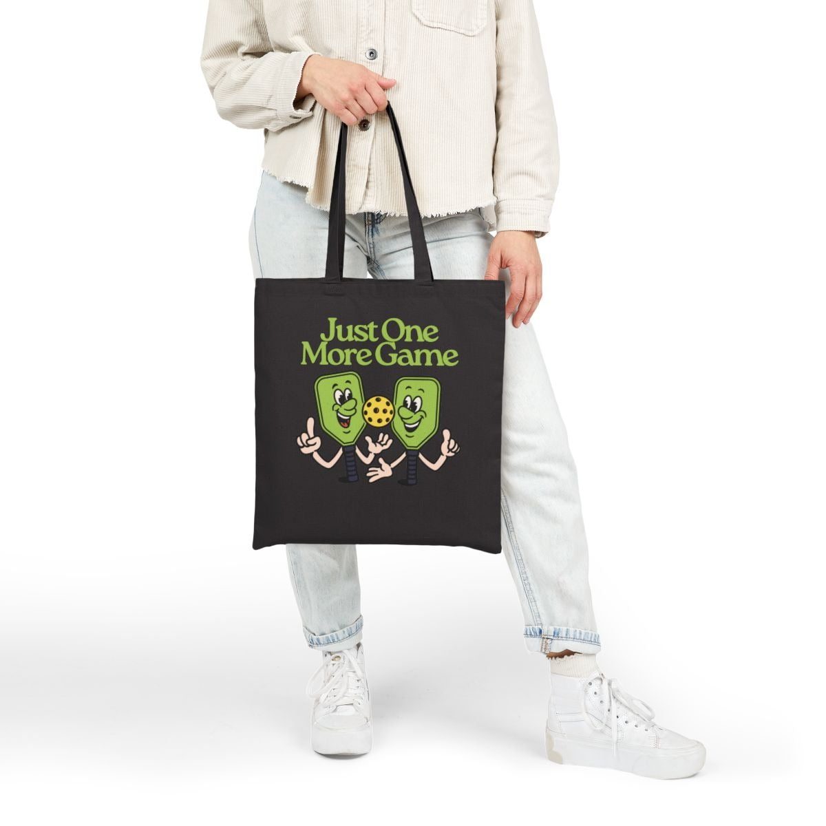 JUST ONE MORE GAME - Pickleball (Tote Bag)