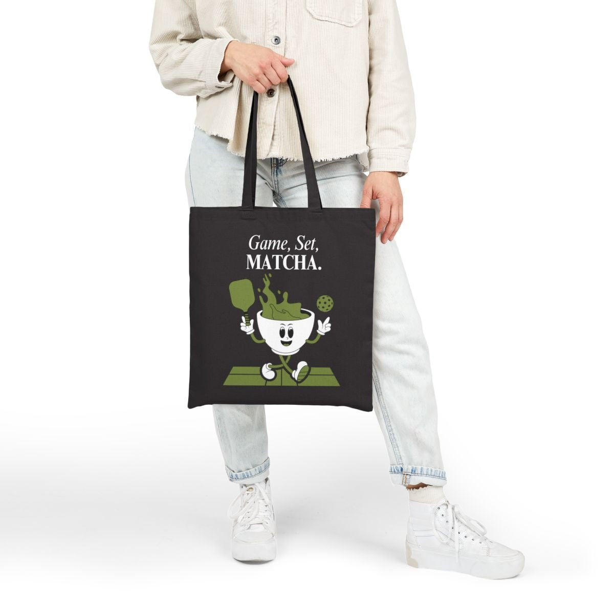 GAME, SET, MACTHA - Pickleball (Tote Bag)