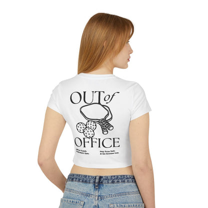 OUT OF OFFICE 1 - Pickleball (Crop Top)