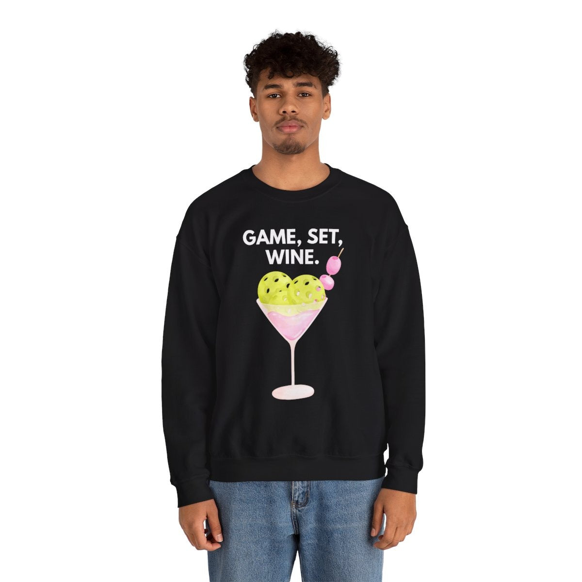 GAME SET WINE - Pickleball (Sweatshirt)