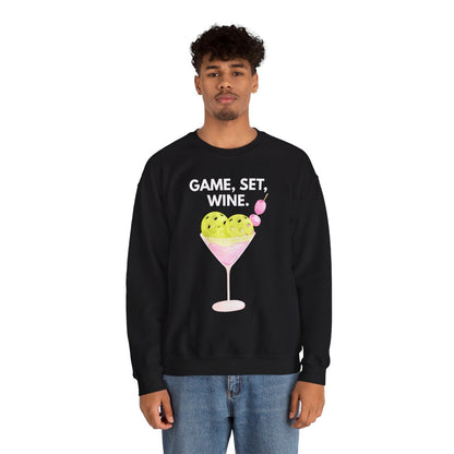 GAME SET WINE - Pickleball (Sweatshirt)