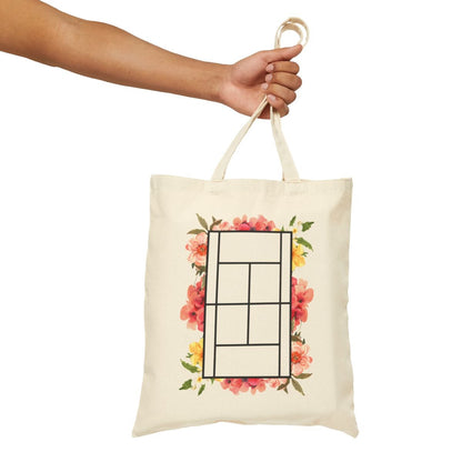 TENNIS FLORAL 1 - Tennis (Tote Bag)