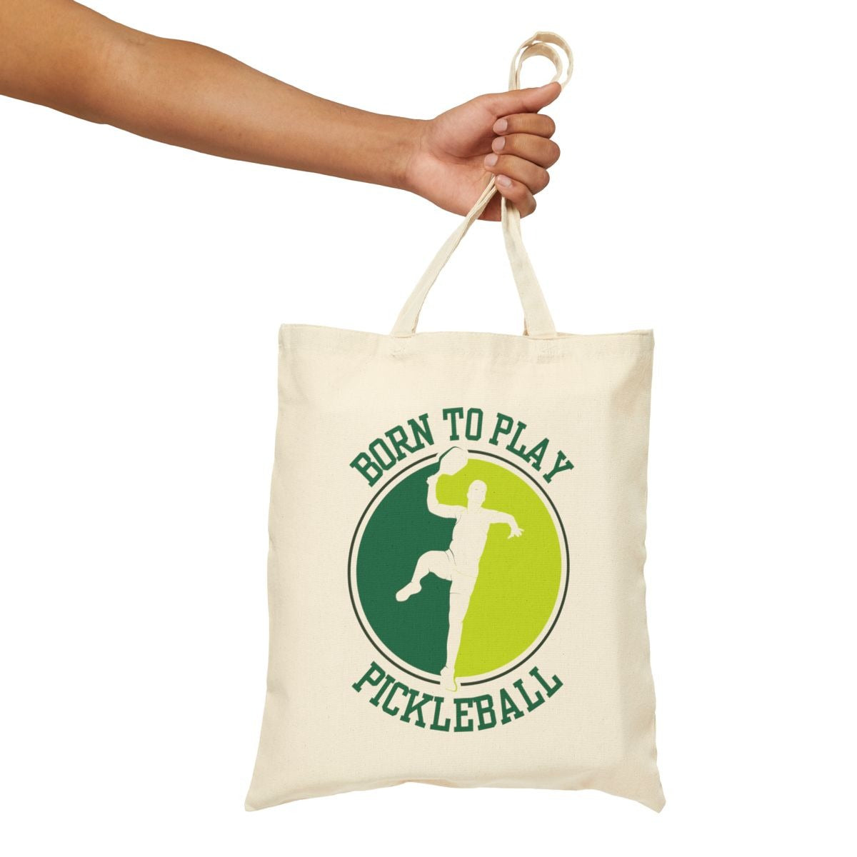BORN TO PLAY PICKLEBALL - Pickleball (Tote Bag)