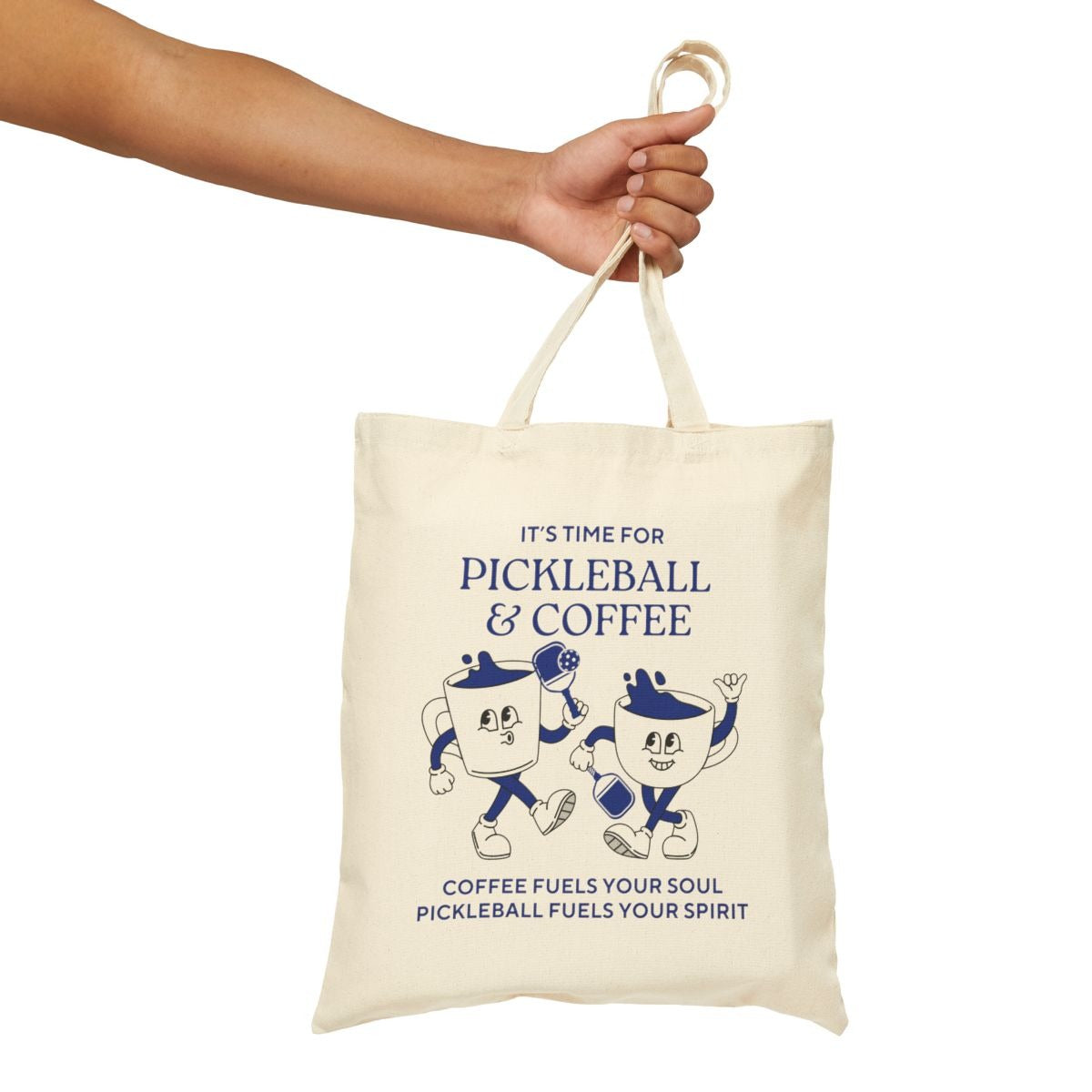 COFFEE & PICKLEBALL 3 - Pickleball (Tote Bag)