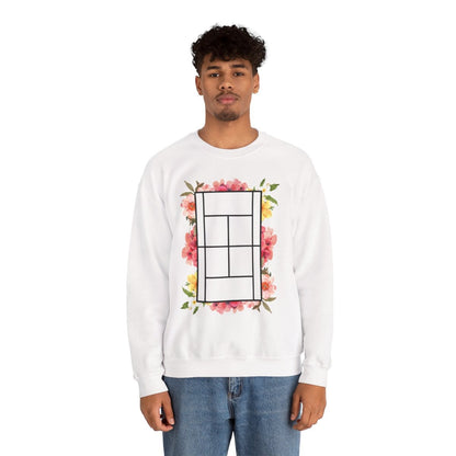 TENNIS FLORAL 1 - Tennis (Sweatshirt)