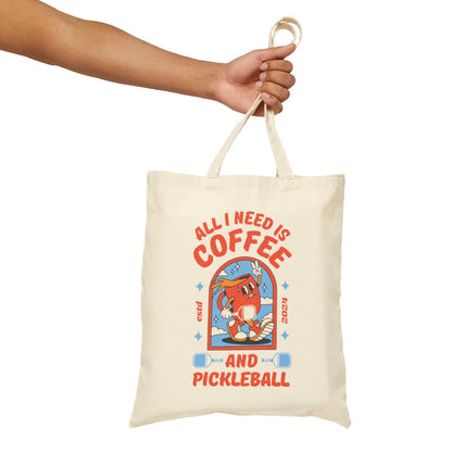 COFFEE & PICKLEBALL 2 - Pickleball (Tote Bag)