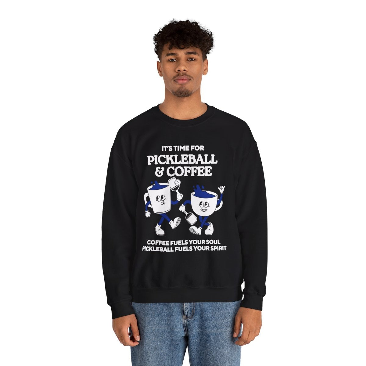 COFFEE & PICKLEBALL 3 - Pickleball (Sweatshirt)