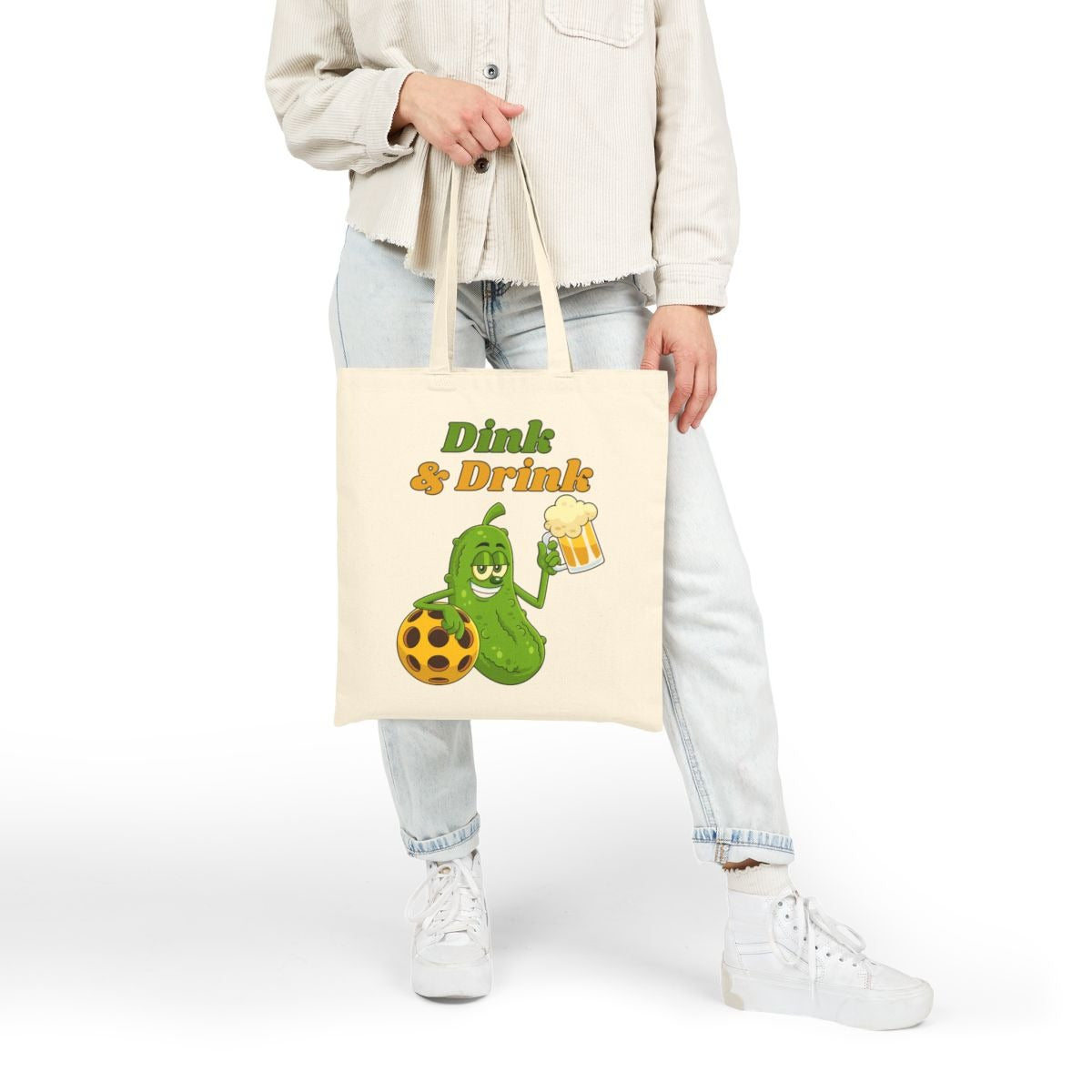 DINK & DRINK - Pickleball (Tote Bag)