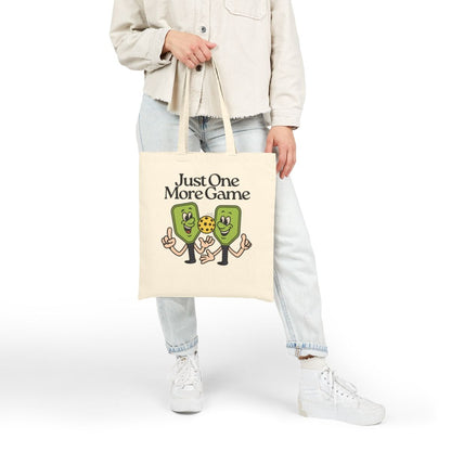 JUST ONE MORE GAME - Pickleball (Tote Bag)
