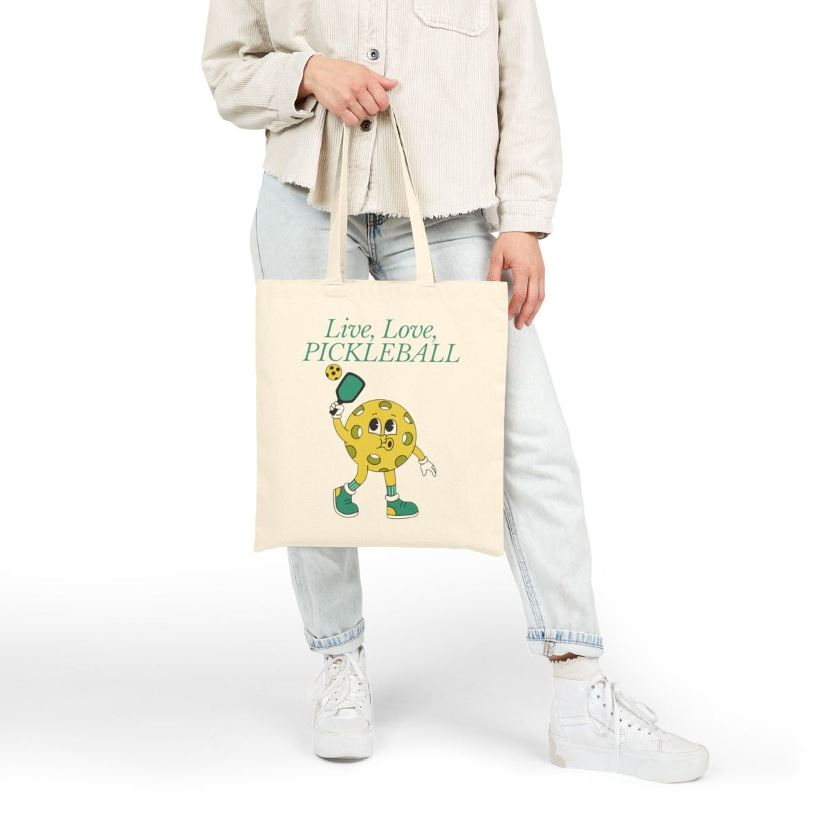LIVE LOVE PICKLEBALL - Pickleball (Tote Bag)