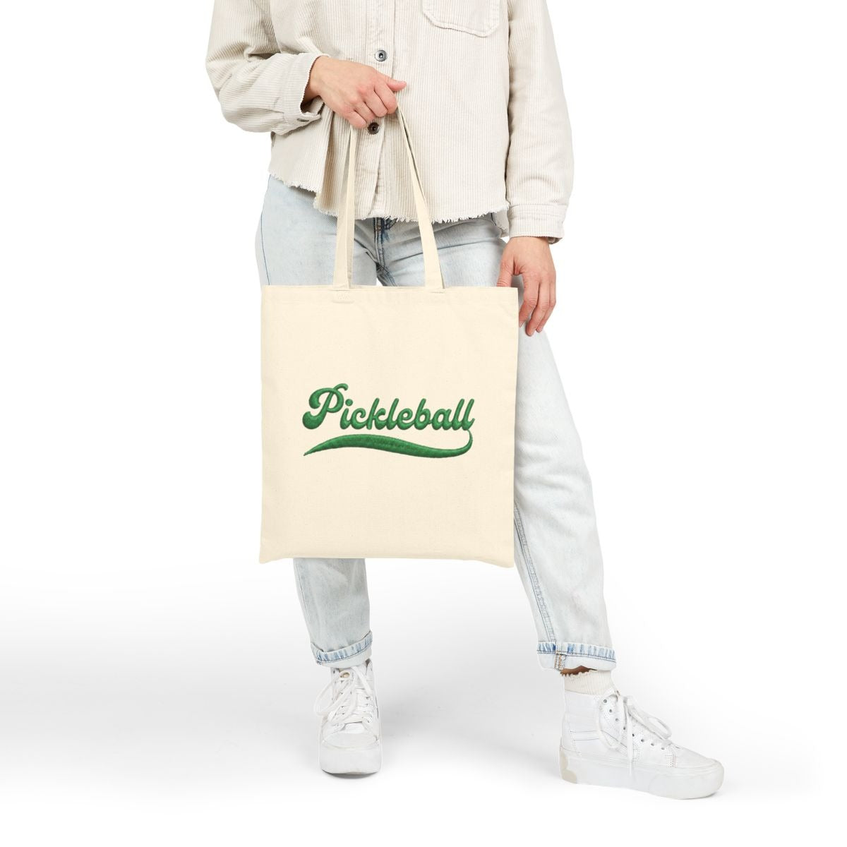 PICKLEBALL PATCH LOOK - Pickleball (Tote Bag)