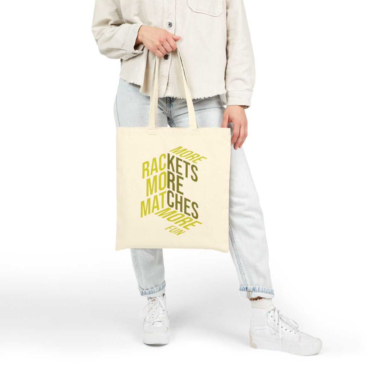 MORE RACKETS - Pickleball (Tote Bag)