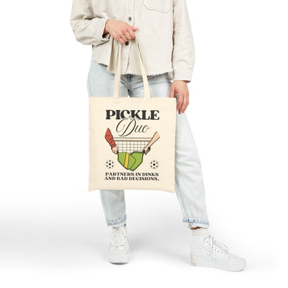 PICKLE DUO - Pickleball (Tote Bag)