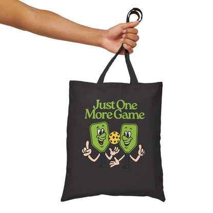 JUST ONE MORE GAME - Pickleball (Tote Bag)