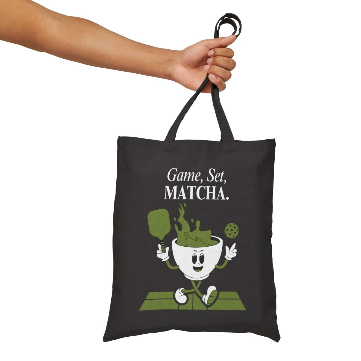 GAME, SET, MACTHA - Pickleball (Tote Bag)
