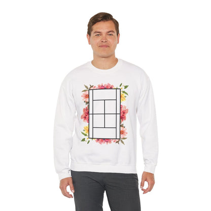 TENNIS FLORAL 1 - Tennis (Sweatshirt)
