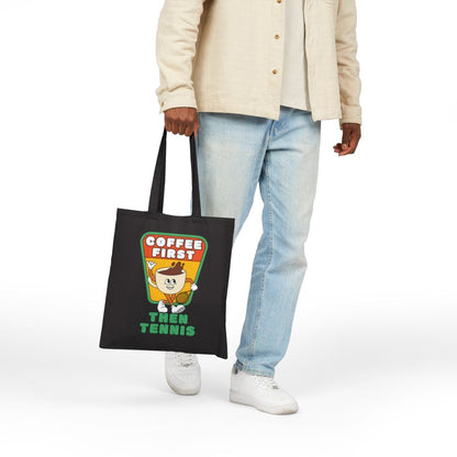 COFFEE FIRST THEN TENNIS 2 -Tennis (Tote Bag)