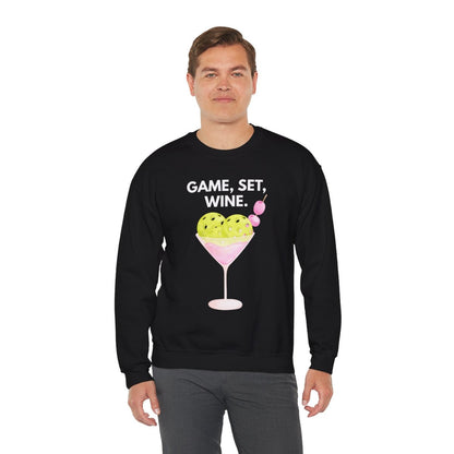 GAME SET WINE - Pickleball (Sweatshirt)