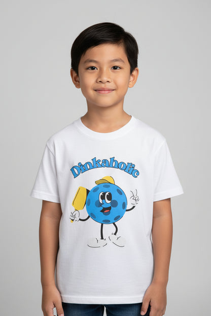 DINKAHOLIC - Pickleball (Kids Tee)