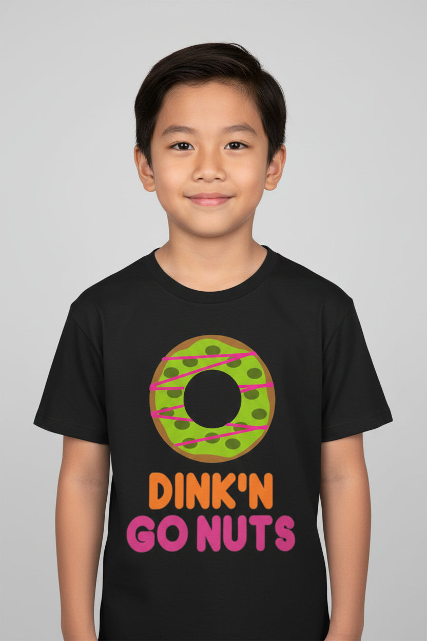 DINK'N GO NUTS - Pickleball (Kids Tee)