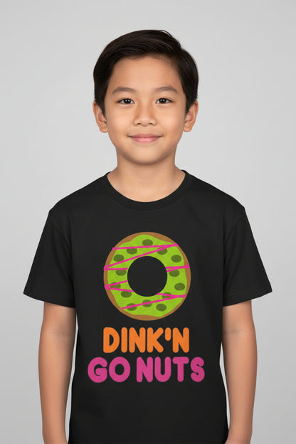 DINK'N GO NUTS - Pickleball (Kids Tee)