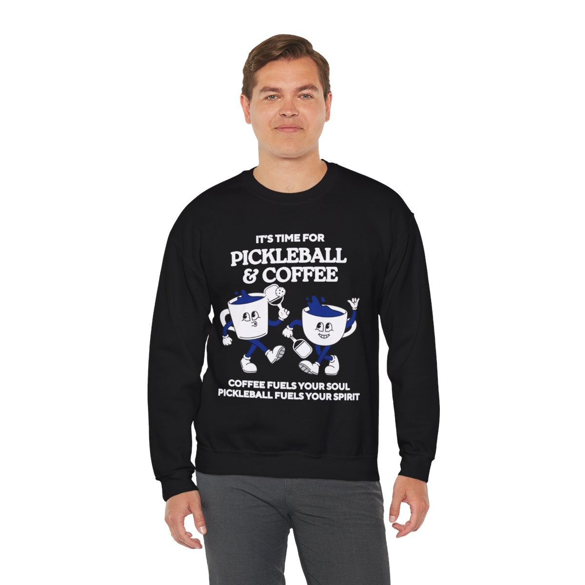 COFFEE & PICKLEBALL 3 - Pickleball (Sweatshirt)