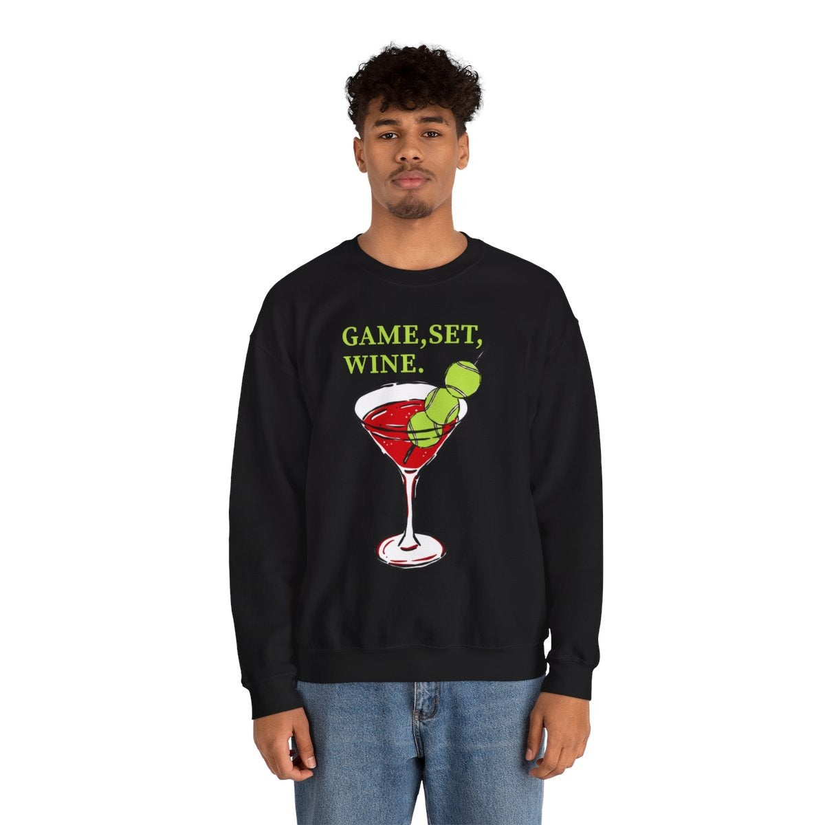 GAME, SET, WINE - Tennis (Sweatshirt)