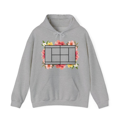 TENNIS FLORAL 1 - Tennis (Hoodie)