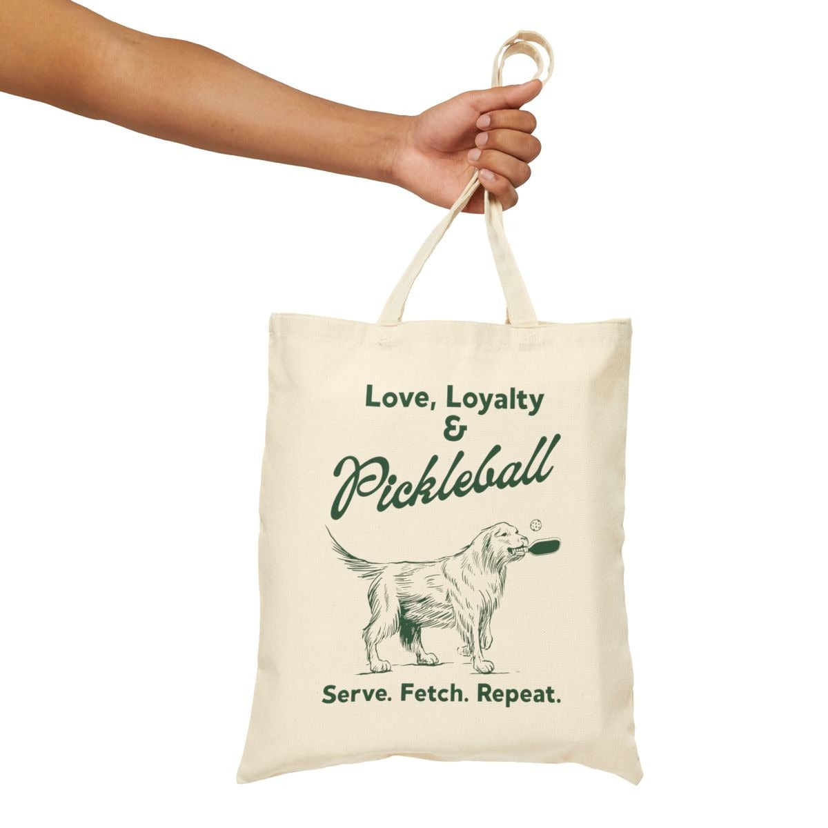 PADDLE & PAWS - Pickleball (Tote Bag)
