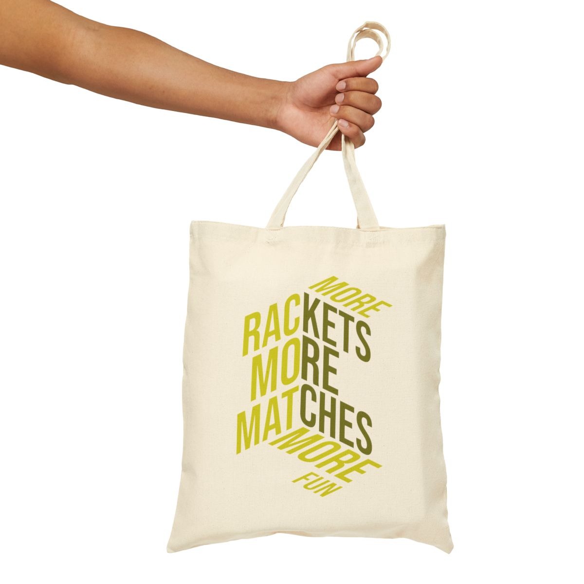 MORE RACKETS - Pickleball (Tote Bag)