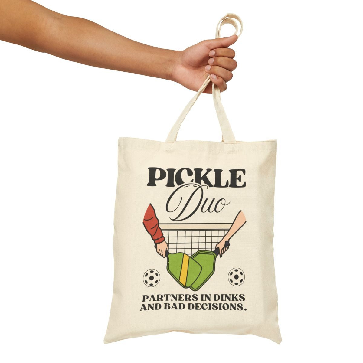 PICKLE DUO - Pickleball (Tote Bag)
