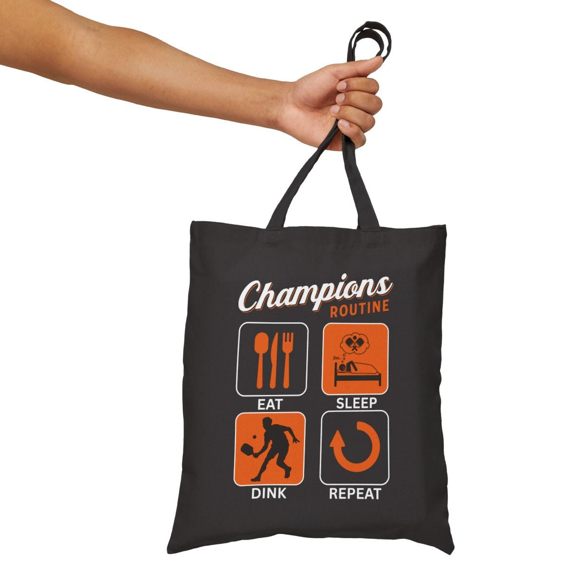 CHAMPIONS ROUTINE - Pickleball (Tote Bag)