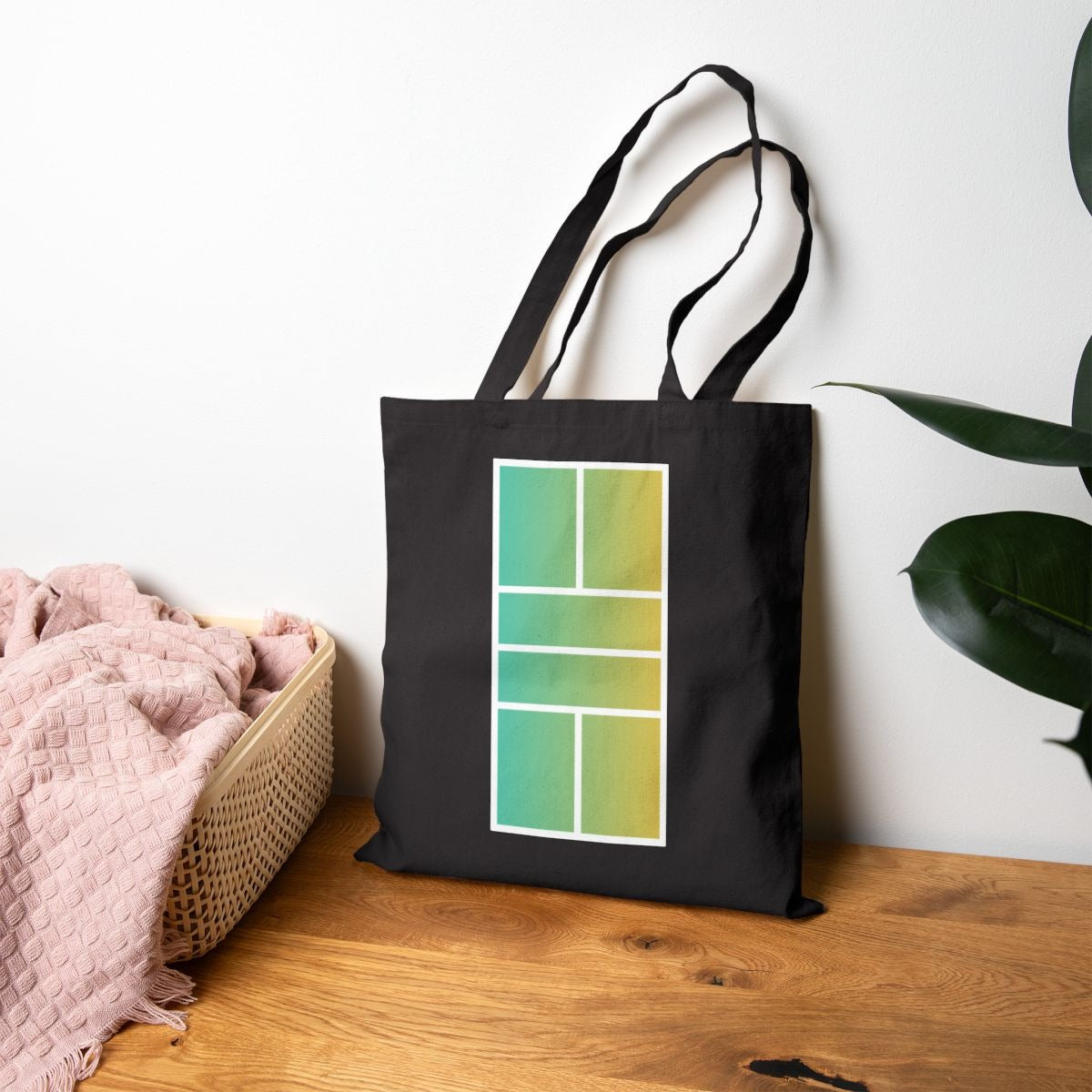 PICKLEBALL COURT 8 - Pickleball (Tote Bag)