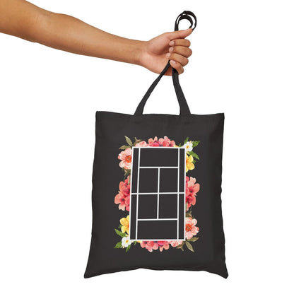 TENNIS FLORAL 1 - Tennis (Tote Bag)