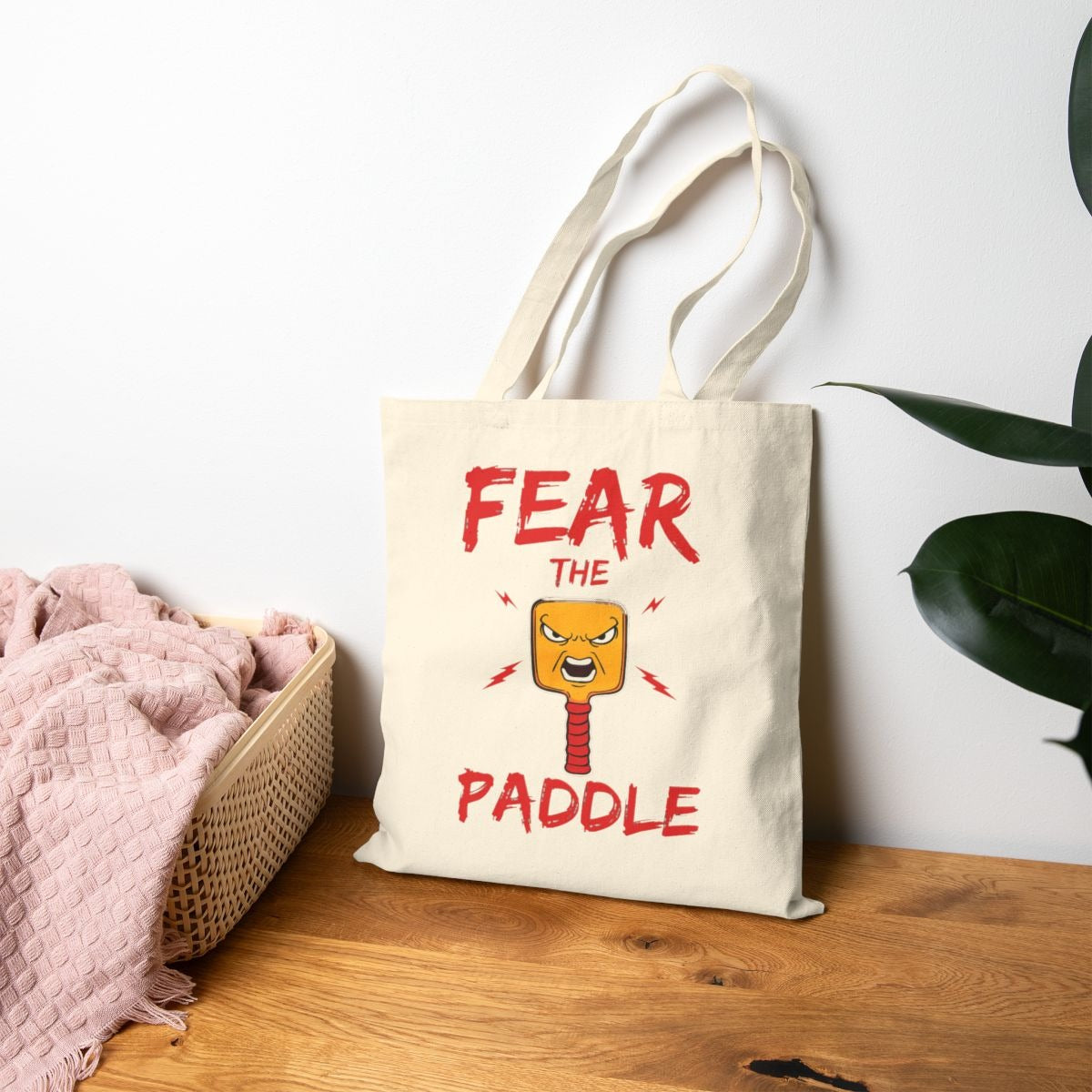 FEAR THE PADDLE - Pickleball (Tote Bag)