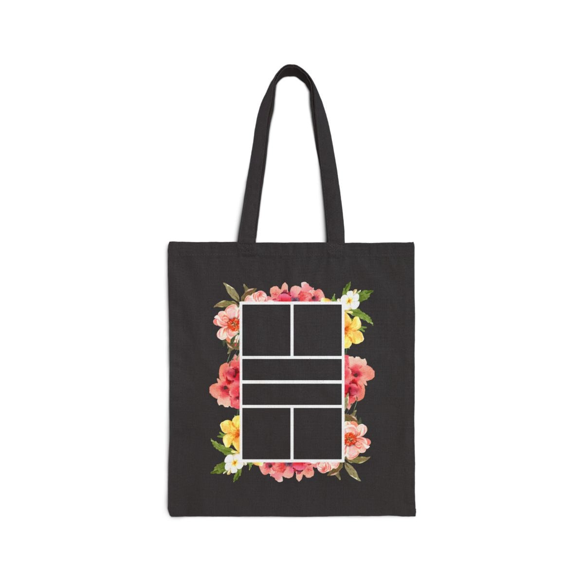 PICKLEBALL FLORAL - Pickleball (Tote Bag)