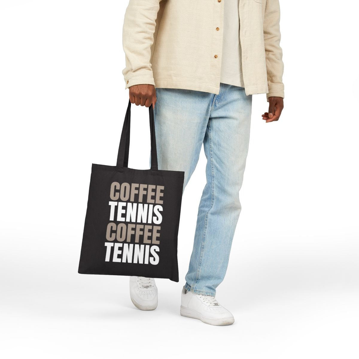 COFFEE & TENNIS 3- Tennis (Tote Bag)