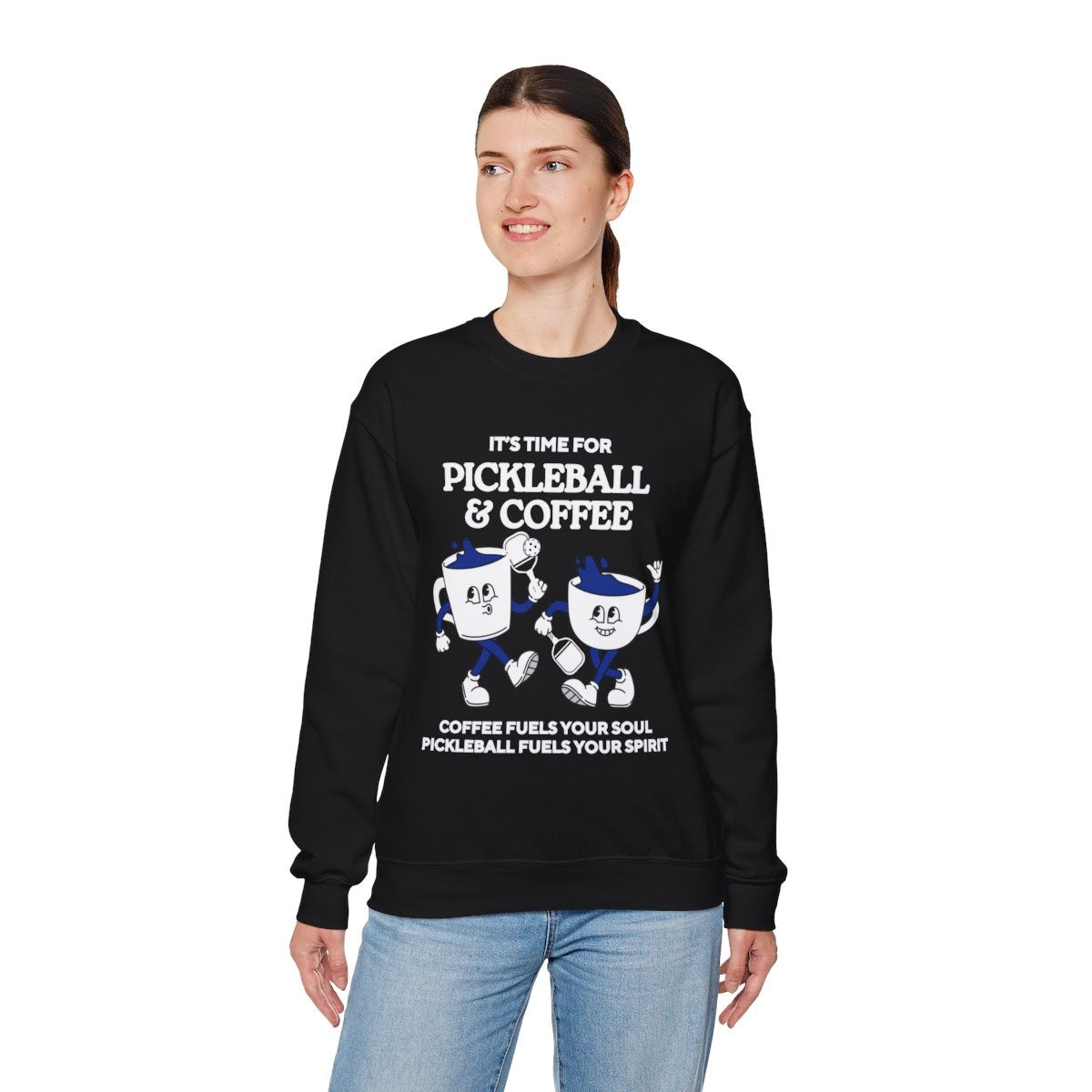 COFFEE & PICKLEBALL 3 - Pickleball (Sweatshirt)