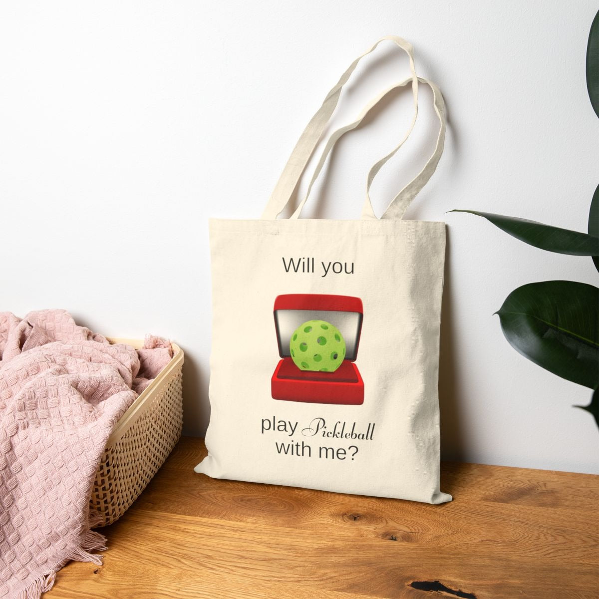 WILL YOU? - Pickleball (Tote Bag)