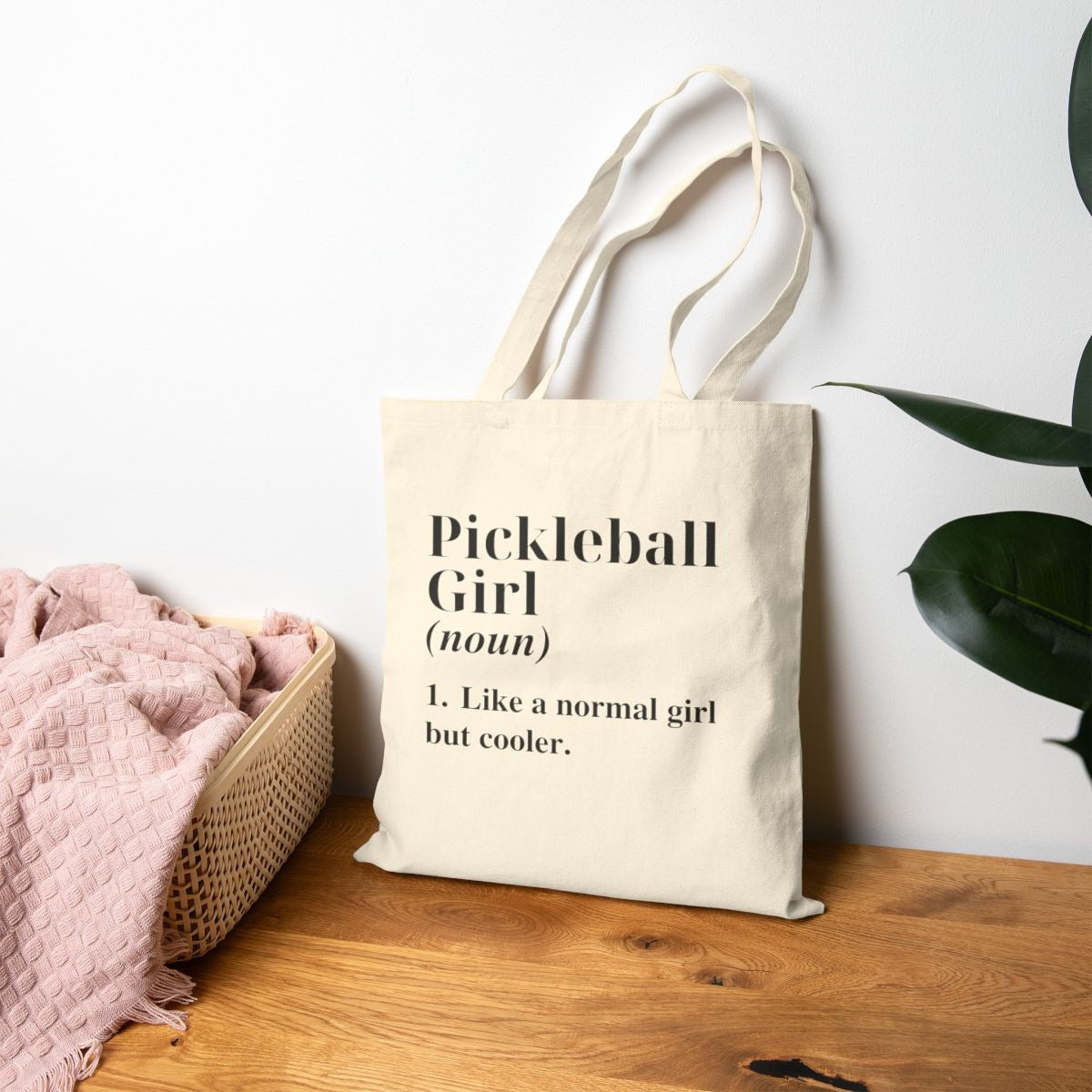 PICKLEBALL GIRL - Pickleball (Tote Bag)