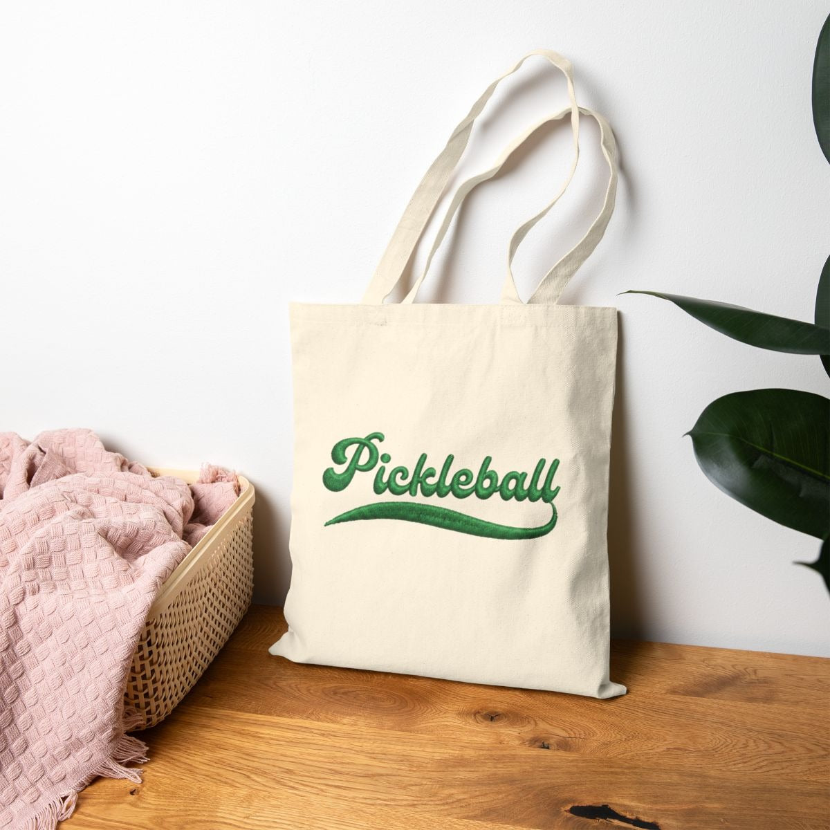 PICKLEBALL PATCH LOOK - Pickleball (Tote Bag)