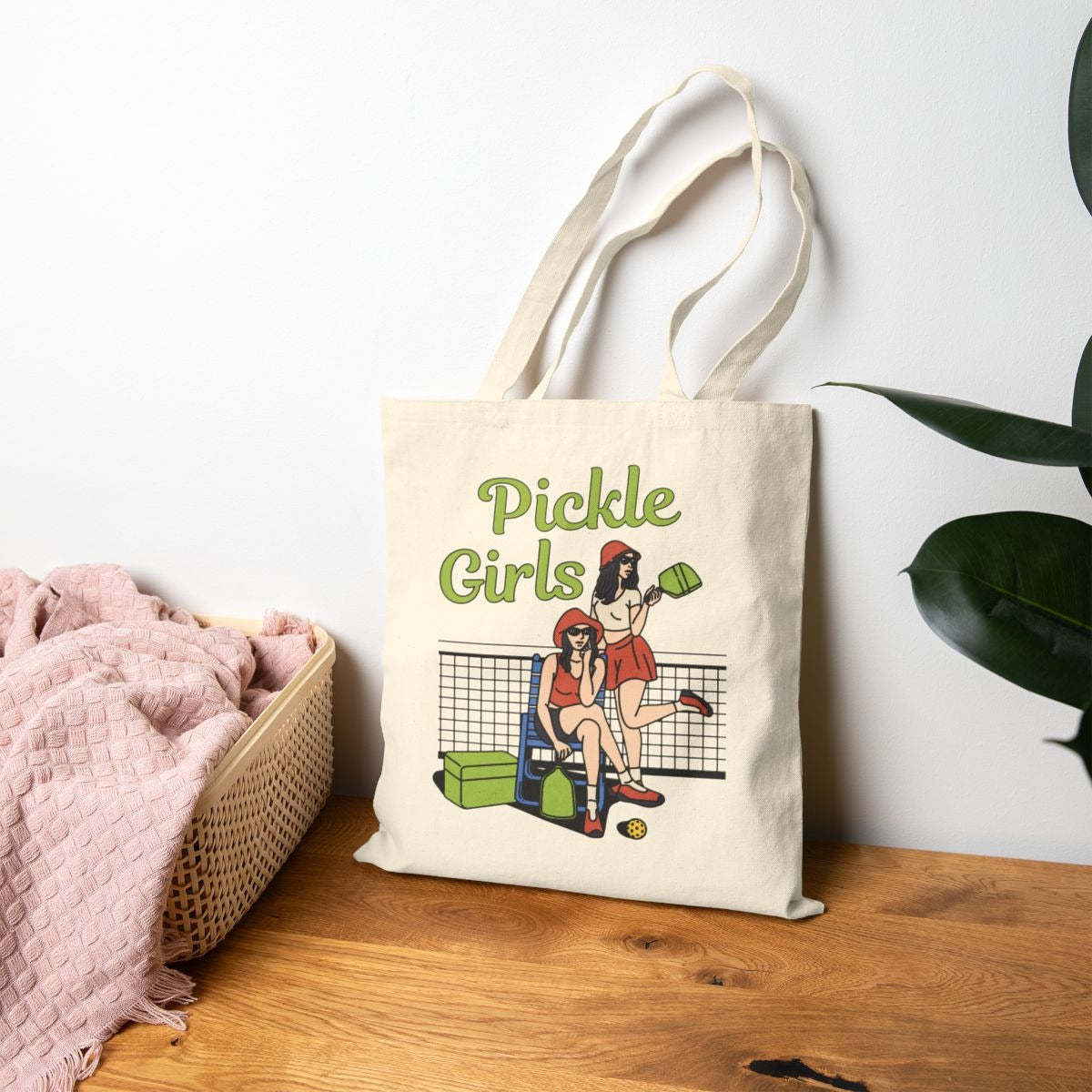 PICKLE GIRLS 1 - Pickleball (Tote Bag)